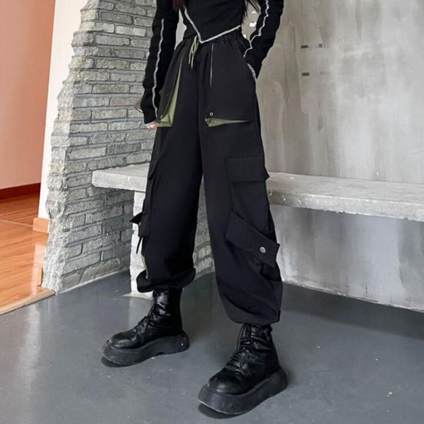 women's pants s deeptown techwear cargo pant harajuku streetwear oversize jogger trousers high waist black track korean fashion goth 23, Black;white
women's pants s deeptown techwear cargo pant harajuku streetwear oversize jogger trousers high waist black track korean fashion goth 23, Black;white