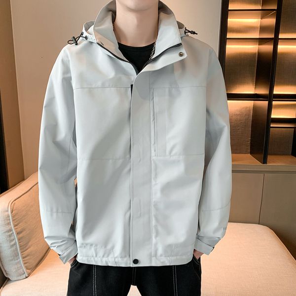 men's jackets outdoor waterproof windbreaker jacket men hiking windproof hoodie male clothing fashion trench coat ropa de hombre 230811, Black;brown
men's jackets outdoor waterproof windbreaker jacket men hiking windproof hoodie male clothing fashion trench coat ropa de hombre 230811, Black;brown