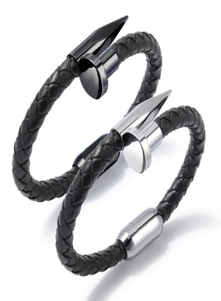 fashion simple men jewelry multilayer leather bracelet stainless steel magnetic buckle charm bracelet genuine leather weave brace6891609, Golden;silver
fashion simple men jewelry multilayer leather bracelet stainless steel magnetic buckle charm bracelet genuine leather weave brace6891609, Golden;silver