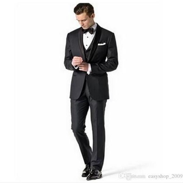 new style groom tuxedo black man shawl lapel man suit bride groom wedding dinner suit jacket pants vest286i, White;black
new style groom tuxedo black man shawl lapel man suit bride groom wedding dinner suit jacket pants vest286i, White;black