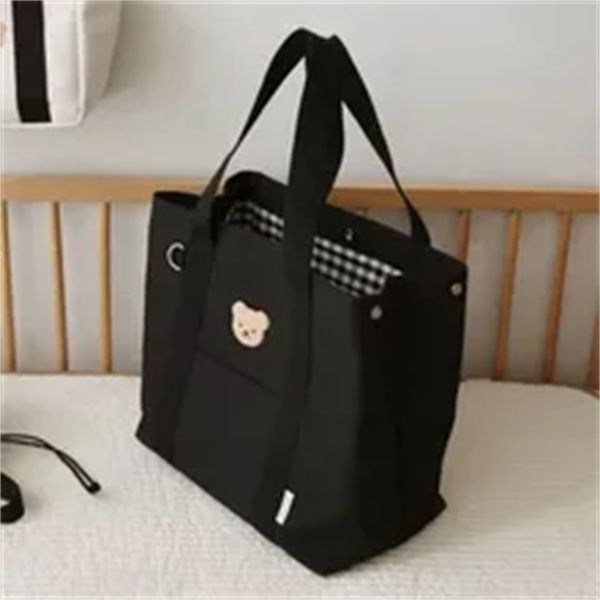 cute bear diaper bags for baby mommy bag canvas handbags baby items organizer nappy caddy maternity bag mother kids, Black
cute bear diaper bags for baby mommy bag canvas handbags baby items organizer nappy caddy maternity bag mother kids, Black