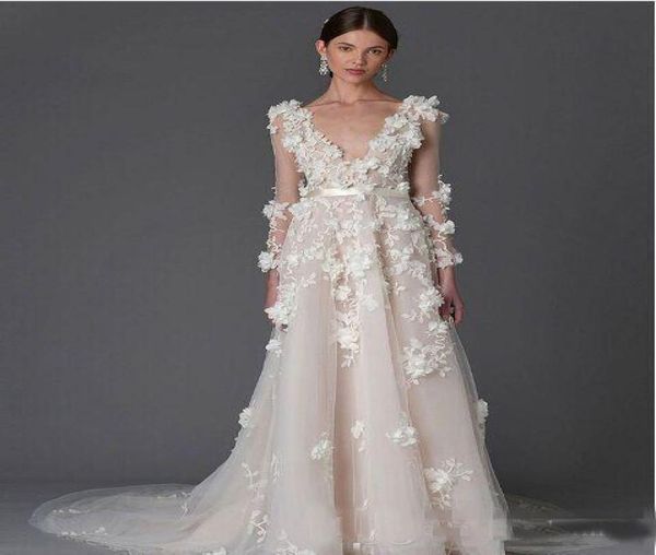 modest marchesa lace bohemian beach wedding gowns 3d foral appliques dubai arabic handmade flower country bridal gowns long sleeve1172795, White
modest marchesa lace bohemian beach wedding gowns 3d foral appliques dubai arabic handmade flower country bridal gowns long sleeve1172795, White