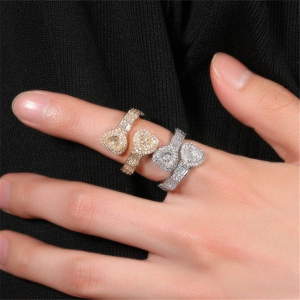 fashion lovers 18k gold heart mens ring designer party copper aaa cubic zirconia diamond silver rings for woman man south american punk hiph, Golden;silver
fashion lovers 18k gold heart mens ring designer party copper aaa cubic zirconia diamond silver rings for woman man south american punk hiph, Golden;silver