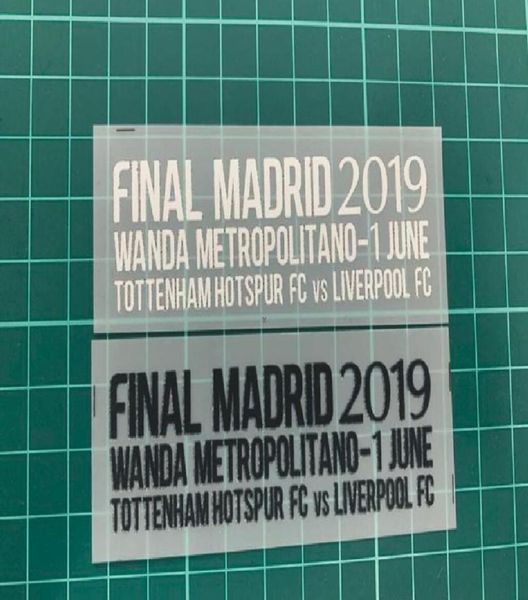 final madr 2019june 1 match details patch ucl final match text for msalah mane firmino kane heat transfer 2018 2019 soccer badge3348033
final madr 2019june 1 match details patch ucl final match text for msalah mane firmino kane heat transfer 2018 2019 soccer badge3348033