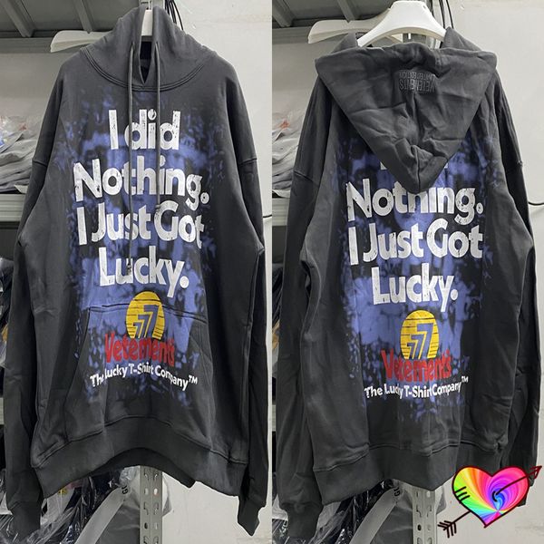 men's hoodies sweatshirts 2023fw washed black vetements i got lucky hoodie men women 1 distressed print vtm oversized hoody 230811
men's hoodies sweatshirts 2023fw washed black vetements i got lucky hoodie men women 1 distressed print vtm oversized hoody 230811