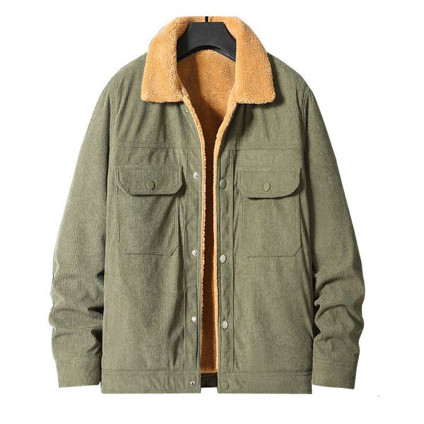 men's jackets winter warm corduroy jacket fleece lined thick cargo coat fashion casual thermal outerwear solid color 230811, Black;brown
men's jackets winter warm corduroy jacket fleece lined thick cargo coat fashion casual thermal outerwear solid color 230811, Black;brown