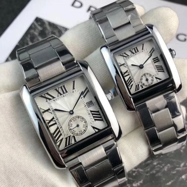 fashion mens watch women watches stainless steel square subdial working couple male wristwatch relogio feminino waterproof, Slivery;golden
fashion mens watch women watches stainless steel square subdial working couple male wristwatch relogio feminino waterproof, Slivery;golden