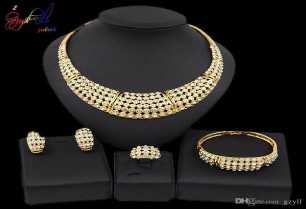 yulaili classic african gold necklace earrings bracelet ring nigerian wedding bridal crystal jewelry sets 67589599132895, Black
yulaili classic african gold necklace earrings bracelet ring nigerian wedding bridal crystal jewelry sets 67589599132895, Black