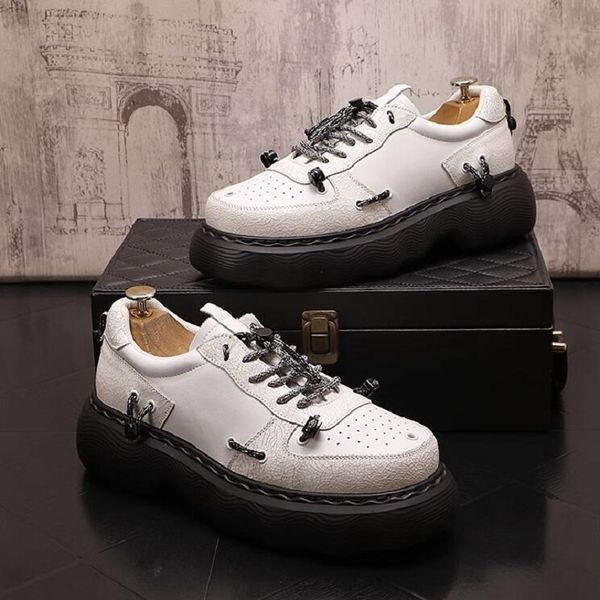 shoes malefashion thick soled shoes new color matchinng thick bottom casual men's shoes korean version 1aa30, Black
shoes malefashion thick soled shoes new color matchinng thick bottom casual men's shoes korean version 1aa30, Black