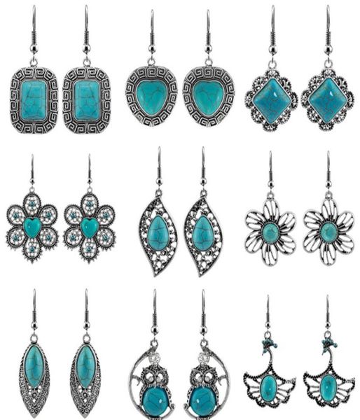 bohemian vintage charm turquoise heart designer earring for woman party jewelry silver plated rhinestone flowers owl feather penda4010465, Golden
bohemian vintage charm turquoise heart designer earring for woman party jewelry silver plated rhinestone flowers owl feather penda4010465, Golden