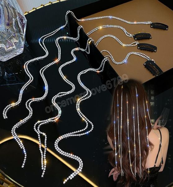 flashing diamond chain hairpin braided headdress tassel hair clips temperament ponytail hair extensions hairband9395520, Golden;silver
flashing diamond chain hairpin braided headdress tassel hair clips temperament ponytail hair extensions hairband9395520, Golden;silver