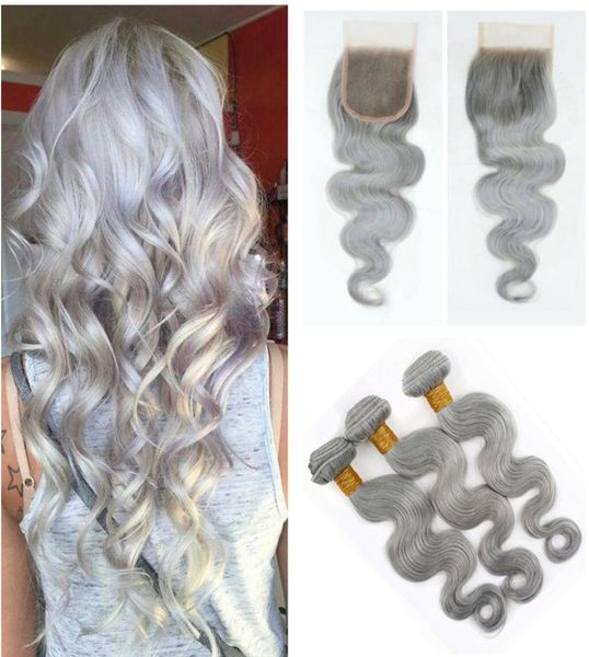 brazilian body wave human hair weave 3 bundles gray human hair bundles with closure sliver grey virgin hair 44 closure9179515, Black;brown
brazilian body wave human hair weave 3 bundles gray human hair bundles with closure sliver grey virgin hair 44 closure9179515, Black;brown