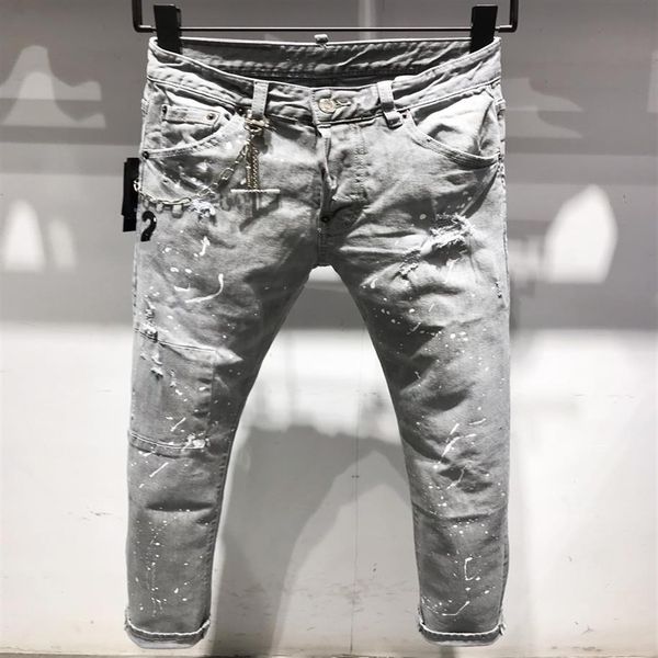 new brand of fashionable european and american mens casual jeans highgrade washing pure hand grinding quality optimization l9618187b, Blue
new brand of fashionable european and american mens casual jeans highgrade washing pure hand grinding quality optimization l9618187b, Blue