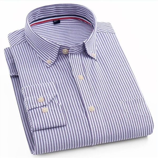 e-baihui new mens long sleeve solid oxford dress shirt stripe high-quality male casual regular-fit button down shirts l676297u, White;black
e-baihui new mens long sleeve solid oxford dress shirt stripe high-quality male casual regular-fit button down shirts l676297u, White;black