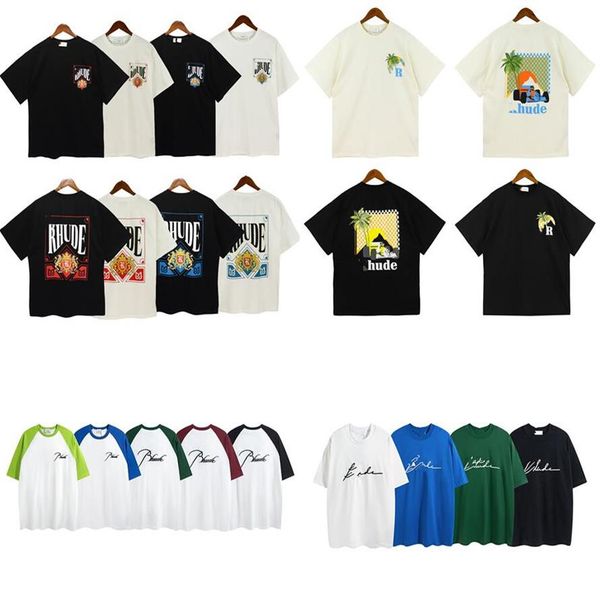 rhude shirt loose casual shirt mens designer t shirt t-shirts printing for men women fashion letter print short sleeve tee shi273s, White;black
rhude shirt loose casual shirt mens designer t shirt t-shirts printing for men women fashion letter print short sleeve tee shi273s, White;black