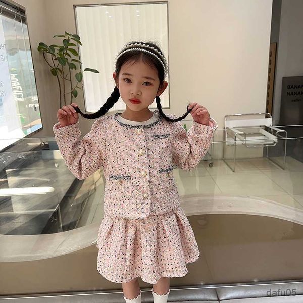 clothing sets children clothes plaid pattern girl clothes jacket skirt girl clothing casual style kids clothing r230812, White
clothing sets children clothes plaid pattern girl clothes jacket skirt girl clothing casual style kids clothing r230812, White
