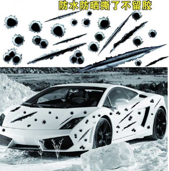 1pcs fake bullet hole 3d creative personalized gun s funny car helmet automotive interior stickers r230812
1pcs fake bullet hole 3d creative personalized gun s funny car helmet automotive interior stickers r230812