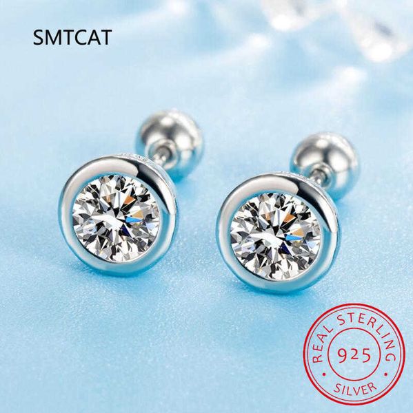 6mm d color 2.0 carat 100% moissanite stud earrings for women screw thread ear studs 925 silver diamond jewelry
6mm d color 2.0 carat 100% moissanite stud earrings for women screw thread ear studs 925 silver diamond jewelry