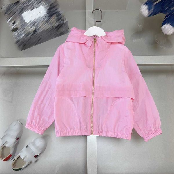 luxury designer kids zipper coats solid color child hooded jacket size 100-160 cm fashion long sleeved light thin baby outwear, Blue;gray
luxury designer kids zipper coats solid color child hooded jacket size 100-160 cm fashion long sleeved light thin baby outwear, Blue;gray