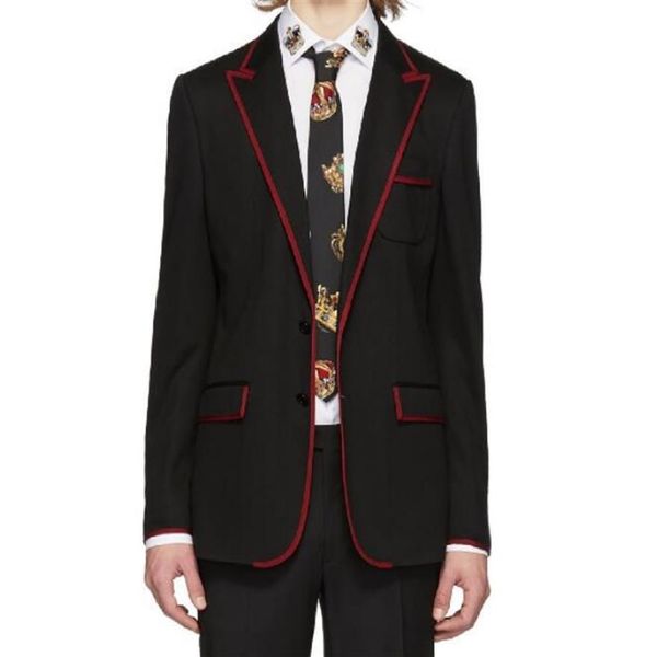 men's suits & blazers s-6xl 2021 autumn fashion personalized large size customization stitching edging simple show suit284z, White;black
men's suits & blazers s-6xl 2021 autumn fashion personalized large size customization stitching edging simple show suit284z, White;black