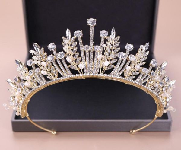 kmvexo baroque luxury bridal crystal leaf crowns princess queen pageant prom pearl veil tiaras headband wedding hair accessories t7741680, White;golden
kmvexo baroque luxury bridal crystal leaf crowns princess queen pageant prom pearl veil tiaras headband wedding hair accessories t7741680, White;golden