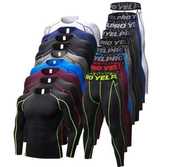men dry fit compression tracksuit fitness tight sportswears running set tshirt leggings mens sportswear gym sport suit2167351, Black;blue
men dry fit compression tracksuit fitness tight sportswears running set tshirt leggings mens sportswear gym sport suit2167351, Black;blue