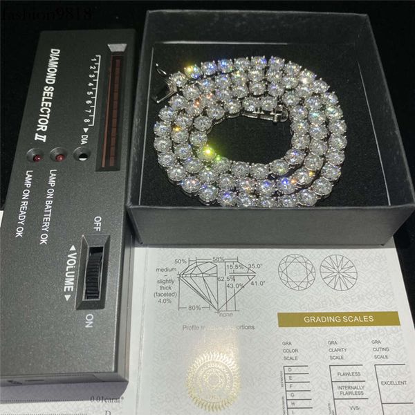 sier moissanite bracelet iced out vvs moissanite 2-6.5mm tennis bracelet double safety clasp diamond tennis chain necklace, Silver
sier moissanite bracelet iced out vvs moissanite 2-6.5mm tennis bracelet double safety clasp diamond tennis chain necklace, Silver