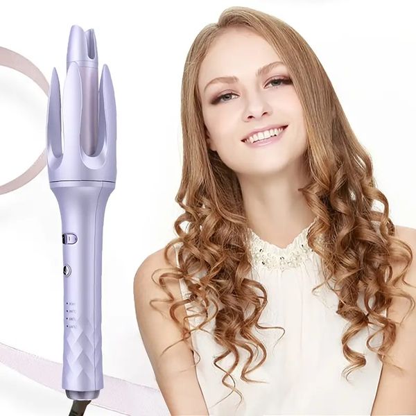 4 gear temperature regulation auto hair curler with anion 284°f-392°f & 60 minute timed shutdown, Black
4 gear temperature regulation auto hair curler with anion 284°f-392°f & 60 minute timed shutdown, Black