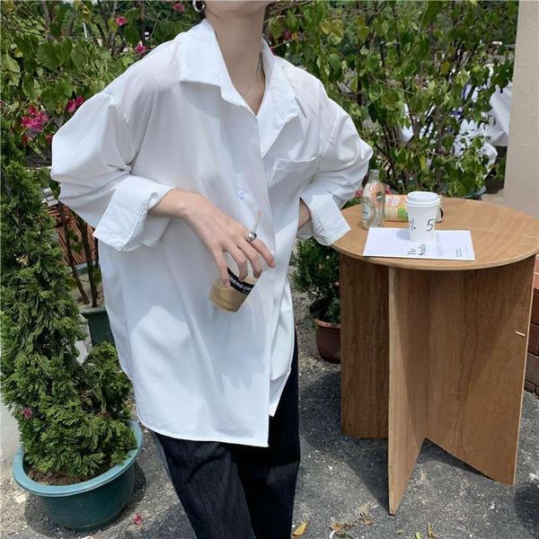 haveric long shirts sleeved temperament female lazy style design sense niche shirt loose white blue
haveric long shirts sleeved temperament female lazy style design sense niche shirt loose white blue