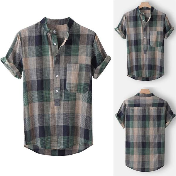 men's casual shirts mens shirt summer fashion lapel multi pocket pure color short sleeve printed plaid plus size loose bl355c, White;black
men's casual shirts mens shirt summer fashion lapel multi pocket pure color short sleeve printed plaid plus size loose bl355c, White;black