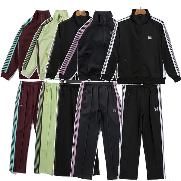men's jackets black awge needles striped jacket men women 1 butterfly embroidery white ribbon leisure coat japan zipper high street 230, Black;brown
men's jackets black awge needles striped jacket men women 1 butterfly embroidery white ribbon leisure coat japan zipper high street 230, Black;brown