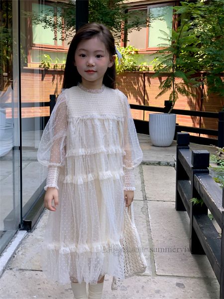 girls polka dots lace tulle dresses kids gauze puff sleeve princess clothing 2023 autumn children birthday party dress z3495, Red;yellow
girls polka dots lace tulle dresses kids gauze puff sleeve princess clothing 2023 autumn children birthday party dress z3495, Red;yellow