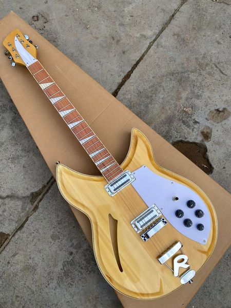 6 strings 330 381 maple glo natural semi hollow body electric guitar arched & back sandwich neck checkerboard binding vintage tuners gloss l
6 strings 330 381 maple glo natural semi hollow body electric guitar arched & back sandwich neck checkerboard binding vintage tuners gloss l
