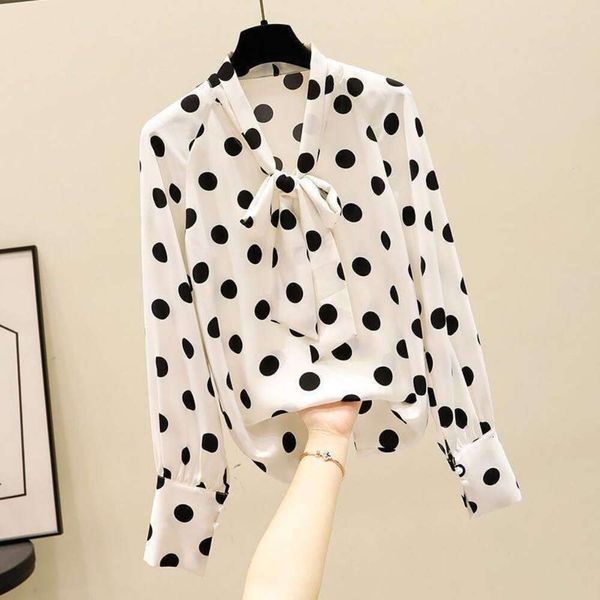 chiffon blouse womens blouses summer style trendy long sleeve temperament spring streamer clothes, White
chiffon blouse womens blouses summer style trendy long sleeve temperament spring streamer clothes, White