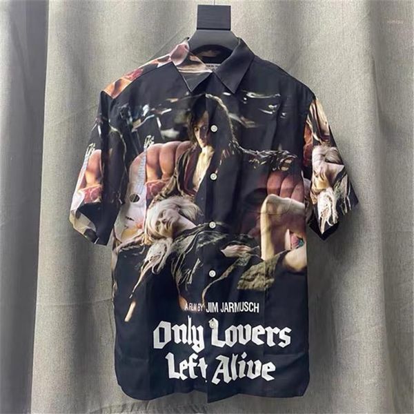 men's casual shirts 2022ss wacko maria shirt men women 11 high-quality only lovers t-shirt poster printing tee317s, White;black
men's casual shirts 2022ss wacko maria shirt men women 11 high-quality only lovers t-shirt poster printing tee317s, White;black