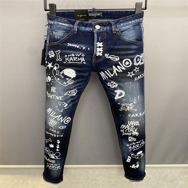 dsq phantom turtle men's jeans mens luxury designer jeans skinny ripped cool guy causal hole denim fashion brand fit jeans me3039, Blue
dsq phantom turtle men's jeans mens luxury designer jeans skinny ripped cool guy causal hole denim fashion brand fit jeans me3039, Blue