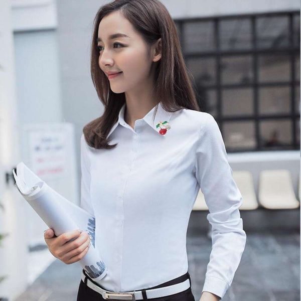 womens blouse long shirts sleeves slim fit female students youth white inch business season pure color sky blue
womens blouse long shirts sleeves slim fit female students youth white inch business season pure color sky blue