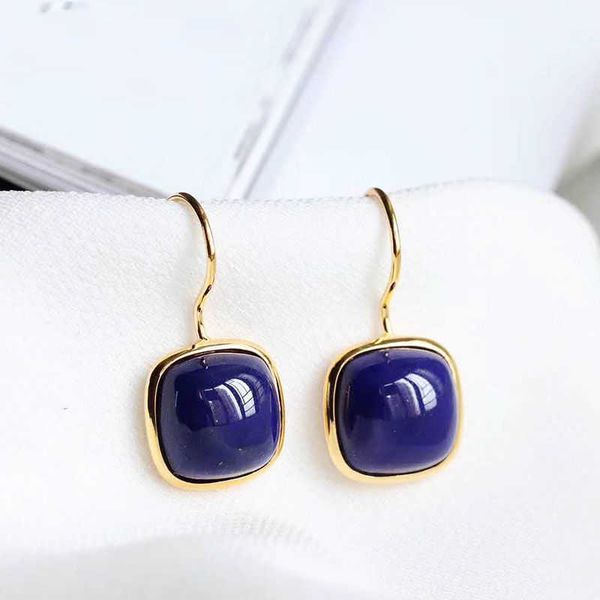 lapis lazuli chinese style antique earrings palace unique ancient gold craft bohemian charm women's brand jewelry, Silver
lapis lazuli chinese style antique earrings palace unique ancient gold craft bohemian charm women's brand jewelry, Silver