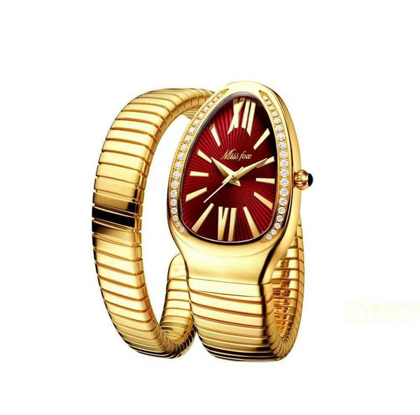 missfox women's watches snake shape luxury wrist watch for steel unique gold quartz ladies watch clock relogio feminino, White;black
missfox women's watches snake shape luxury wrist watch for steel unique gold quartz ladies watch clock relogio feminino, White;black