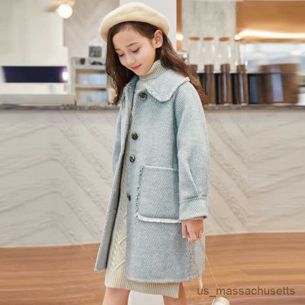 jackets spring jacket long girls kids clothes thicken woolen coat whole outerwear child fashion overcoat 2023 r230812, Blue;gray
jackets spring jacket long girls kids clothes thicken woolen coat whole outerwear child fashion overcoat 2023 r230812, Blue;gray