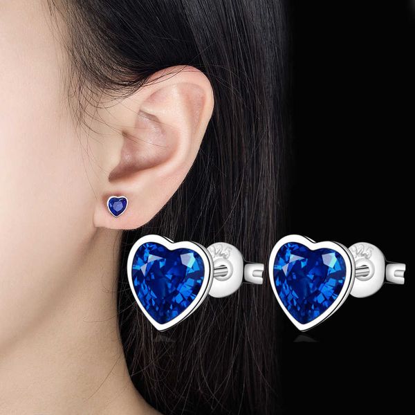 luxury 925 sterling silver blue zircon heart stud earrings for women jewelry offers with ing
luxury 925 sterling silver blue zircon heart stud earrings for women jewelry offers with ing