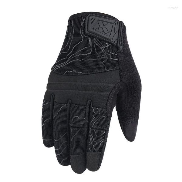 Image of Cycling Gloves Hunting Combat Anti-Skid Work Protection Touch Screen Full Finger Glove Sports Hiking Motorbike