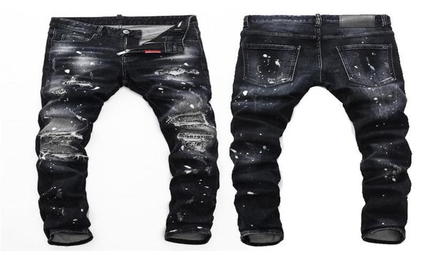 men039s jeans european nightclub style brand black italy luxury men denim trousers patchwork slim letter pencil pants for6967382, Blue
men039s jeans european nightclub style brand black italy luxury men denim trousers patchwork slim letter pencil pants for6967382, Blue