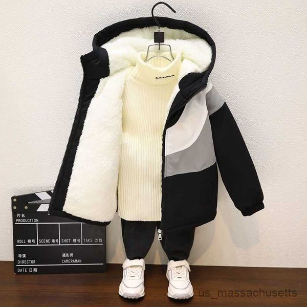 jackets boys coat jacket overcoat cotton 2023 zipper warm plus thicken winter christmas children's clothing r230812, Blue;gray
jackets boys coat jacket overcoat cotton 2023 zipper warm plus thicken winter christmas children's clothing r230812, Blue;gray