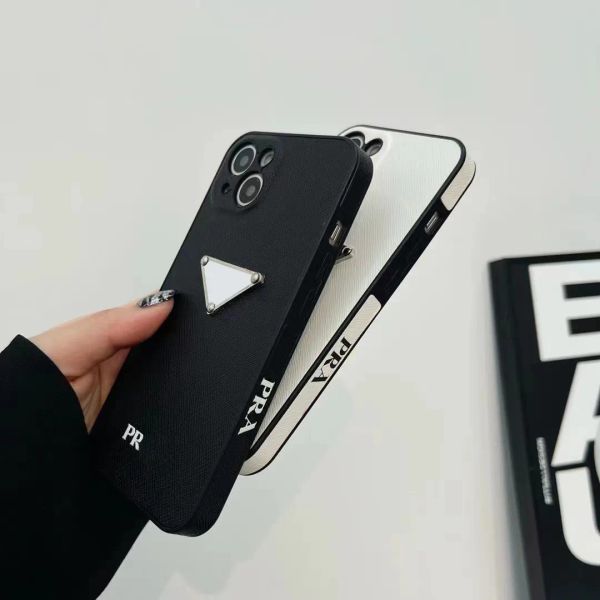 Image of Designer Brand P Phone Cases For IPhone 14 13 Pro Max 12 11 X XR XS 7 8 Plus 14pro 13pro Classic Retro Cellphone Purse Cover Case G238121C3