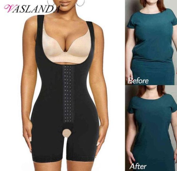 women shapewear tummy control bodysuit fajas colombianas full body shaper slimming underwear mid thigh slimmer waist cincher1854262
women shapewear tummy control bodysuit fajas colombianas full body shaper slimming underwear mid thigh slimmer waist cincher1854262