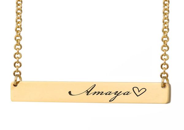 custom personalized name bar necklace gold for women stainless steel engraved heart coordinates name words initial simple jewelry 9153722, Silver
custom personalized name bar necklace gold for women stainless steel engraved heart coordinates name words initial simple jewelry 9153722, Silver