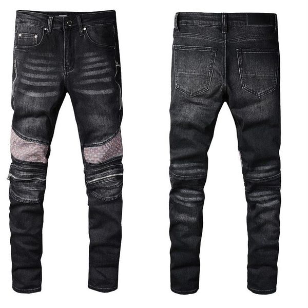men skinny jeans ripped holes jeans motorcycle biker patch splice fashion hip hop famous printing denim pants321c, Blue
men skinny jeans ripped holes jeans motorcycle biker patch splice fashion hip hop famous printing denim pants321c, Blue