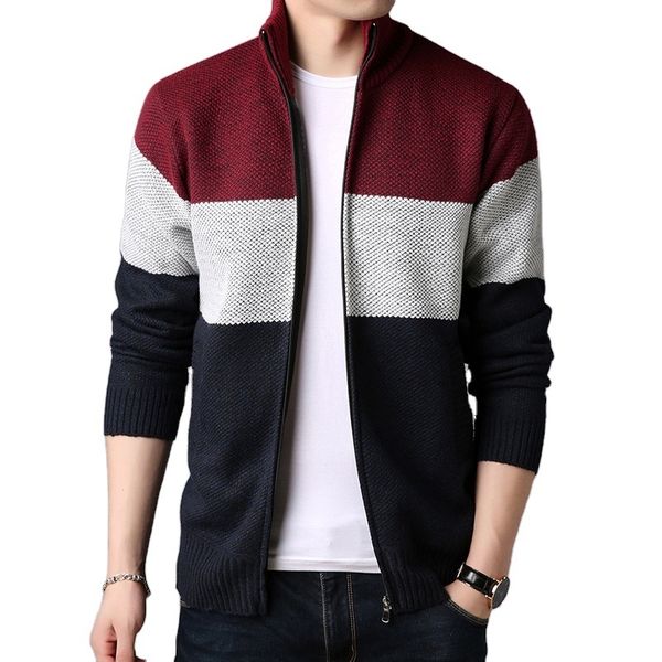 mens sweaters fashion cardigan coat loose plus size color matching autumn and winter warm outerwear 230811, White;black
mens sweaters fashion cardigan coat loose plus size color matching autumn and winter warm outerwear 230811, White;black