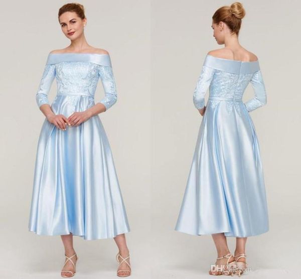 tea length mother of the bride dresses lace 34 sleeves bateau neck wedding party gowns a line prom dress6574103, Black;red
tea length mother of the bride dresses lace 34 sleeves bateau neck wedding party gowns a line prom dress6574103, Black;red